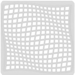 Tappeto in Gomma per Lavello Bianco Facilita Asciugatura Utensili Cucina 34x34cm