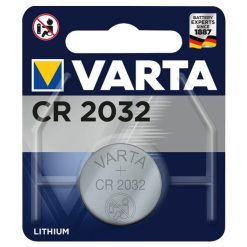 Varta Batteria Pila a Bottone Tampone CR2032 DL2032 per CMOS al Litio da 3 V