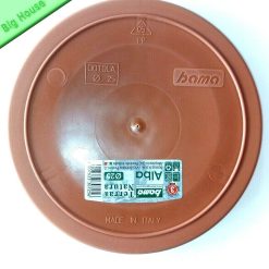 Vaso in Plastica Basso Rotondo per Piante con Sottovaso Alba - immagine 5