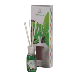 Diffusore Fragranze con Bastoncini Profumatore per Ambienti 125ml Tè Verde