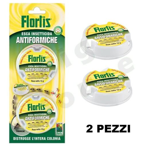Flortis-Esca-Anti-Formiche-Insetticida-2-Pz-Trappola-Liquido-Gel-Pronta-allUso-165720844113