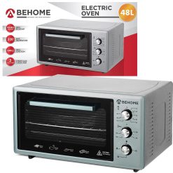 Forno Fornetto Elettrico con 2 Vassoi e Griglia 48L Timer 90 Minuti 1500W