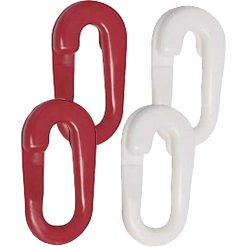 Ganci Giunzioni False Maglie per Collegare Catene Segnalazione Bianche Rosse 4pz