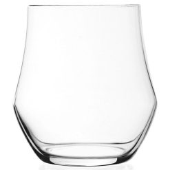 Set 6 Pz. Bicchieri Grandi per Acqua in Vetro da Tavola Rotondi Ovali 390 ml