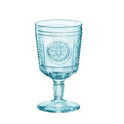 Set Calici Romantic 32 CL 6/12 Pezzi Cool Blue  Eleganti per Vino e Cocktail
