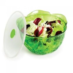 Snips Contenitore Ciotola per Insalata Insalatiera Scodella Verdure + Coperchio