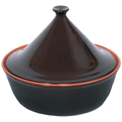Tajine Terracotta Grande Tegame Pentola Marocchina Preparazione Couscous Ø 30 cm