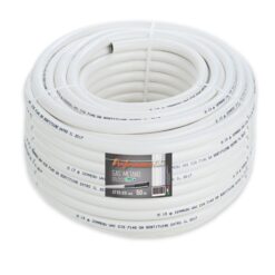 Tubo In PVC Bianco per Gas Metano Lunghezza 50 Mt Diametro 13x20 mm Resistente