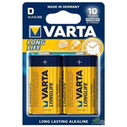 Varta Batterie Pile Torcia Tipo D LR20 Longlife Alcaline da 1
