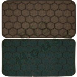 Zerbino Kit Velluto Ingresso per Esterno Tappeto Antiscivolo 40×70 cm 2 Fantasie