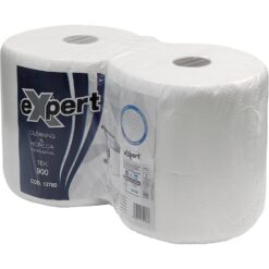 Bobina Carta Expert Cleaning e Horeca Rotolo Industriale 2pz Asciuga Mani Grande