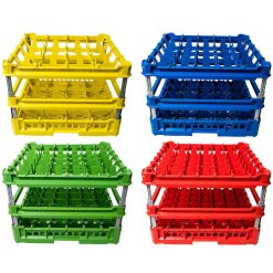 Ceste Cestelli Cassette per Lavastoviglie Professionale Industriale 50 × 50 cm