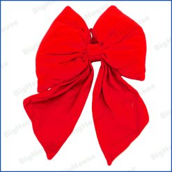 Decorazione di Natale Fiocco Rosso Grande per Porta d'Ingresso da Appendere Muro