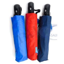 Mini Ombrello Pieghevole Tinta Unita Apri e Chiudi Brello 8 Stecche con Fodero