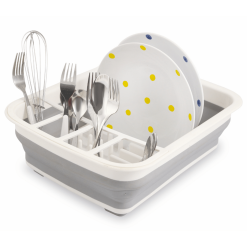 Scolapiatti Pieghevole da Lavello Scolaposate Bicchieri Grande 29