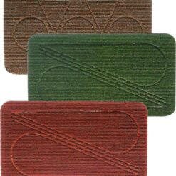 Zerbino Derby Rettangolare da Esterno Rigido 40×70 cm Vari Colori Ingresso