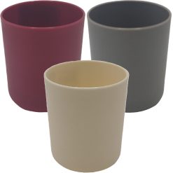 Bicchieri Plastica Dura Rigida Riutilizzabili Lavabili Grandi 250cc Resistenti