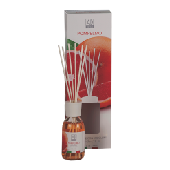 Diffusore Fragranze con Bastoncini Profumatore per Ambienti 125ml Pompelmo Rosa