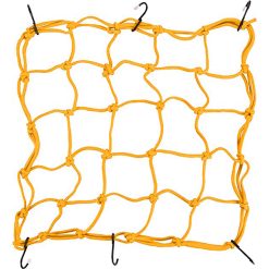 Rete Elastica con Ganci Multiuso Ragno Portaoggetti per Casco Moto e Portapacchi