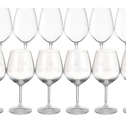 Set 6 Calici Divino in Vetro per Alcol Elegante da Locale Ristorante Calice Vino