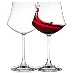 Set 6 Pz. Calice per Acqua Vino Rosso Bianco Bicchiere da Tavola in Vetro 500 ml