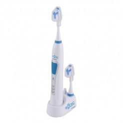Spazzolino Elettrico Ricaricabile Sonic 2 Testine Igiene Orale e Cura dei Denti