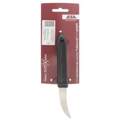SPELUCCHINO CURVO CM.7 ACC. INOX MAN. NYLON