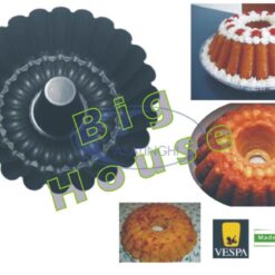 Stampo Margherita Forma Ciambella per Torta Rustico con Buco Pan di Spagna Babà