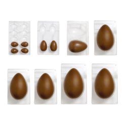 Decora Stampo Uova Cioccolato Policarbonato Professionale