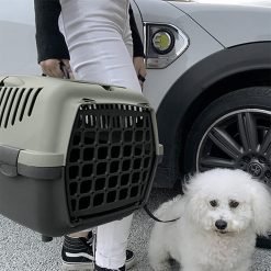 Trasportino per Cani Gatti di Piccola Taglia Conigli Mini Gulliver 40×30×24 cm - immagine 5