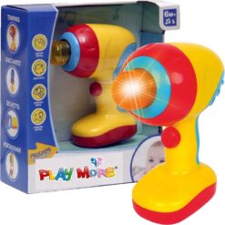 Attrezzi Giocattoli per Bambini Neonati Trapano con Luci e Suoni Poppanti