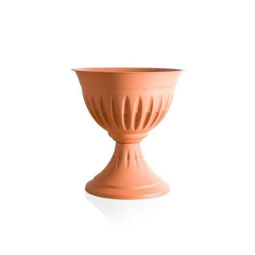 CALICE-IN-RESINA-LINEA-ALBA-PER-FIORI-GIARDINO-ESTERNO-ALTO-LUNGO-E-RESISTENTE-165061266296