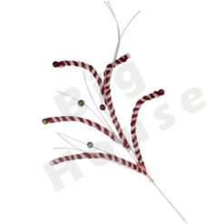 Decorazione Natalizia Ramo di Caramella Candy Cane per l'Albero di Natale