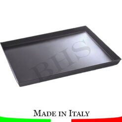 Teglia Rettangolare Svasata da Forno Forma per Focaccia Pizza 60×40×3 cm