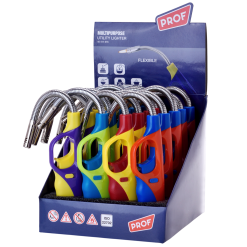 Accendigas Accendino Lungo con Canna Flessibile da Cucina Ricaricabile 4 Colori