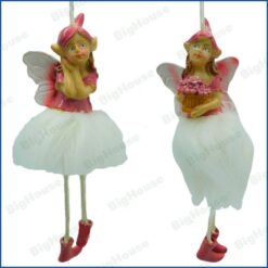 Adobbi Decorazioni Natalizie Fata Fatina Ballerina per Albero di Natale Pendente