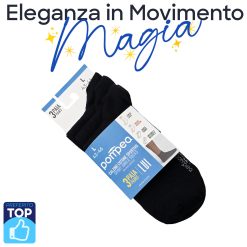 Pompea Calzini Uomo Cotone Lunghezza Media 39/42-43/46 - immagine 3