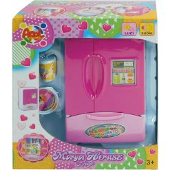 Frigorifero Casa delle Bambole con Accessori Maya House Giocattoli per Bambine