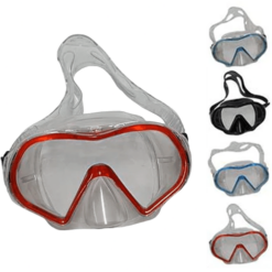 Maschera da Sub Scuba per Immersioni Grande Regolabile Universale 6+ Anni Mare