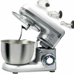 Planetaria Impastatrice da Cucina Elettrica Silver KM1401S 3 Fruste 1000W 4