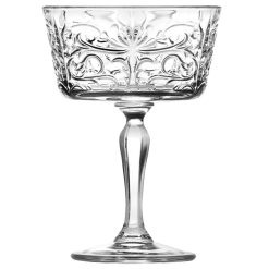 Set 6 Pz. Bicchieri Coppe Coppette Gelato Vetro Grandi per Drink Cocktail 270 ml