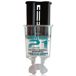 Siringa Bicomponente Resina Epossidica Colla 21 Adesivo Epox Universale da 6 ml