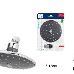 Soffione Doccia Erogatore Tondo Bagno Doccino Senza Manico Doccetta Ø 16 cm