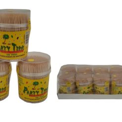 Stuzzicadenti in Legno di Betulla Multiuso Confezione da 500pz Stecchini 10 cm