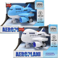 Aereoplano Aereo di Linea con Ruote 1pz Aeroplani Giocattoli per Bambini 1:200