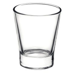 Bicchierino in Vetro per Caffè Espresso Moka Caffeino 3pz Trasparente da 85 ml