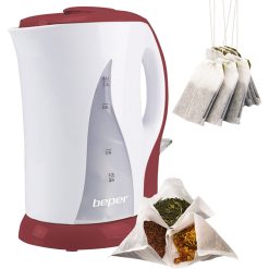 Bollitore Elettrico 1L Cordless Wireless Senza Fili Spegnimento Automatico 1100W