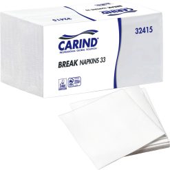 Fazzoletti Monouso 400pz Tovaglioli di Carta per la Tavola 33x33cm Ristorazione