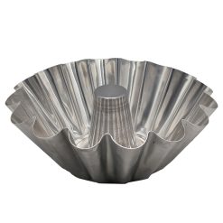 Forma Margherita con Tubo Antiaderente 25x8h cm per Budini Dolci Torte Horeca