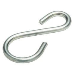 Gancio a S in Acciaio mm.2,5 Anti-Ruggine Appendere Pentole Utensili Cucina 10pz